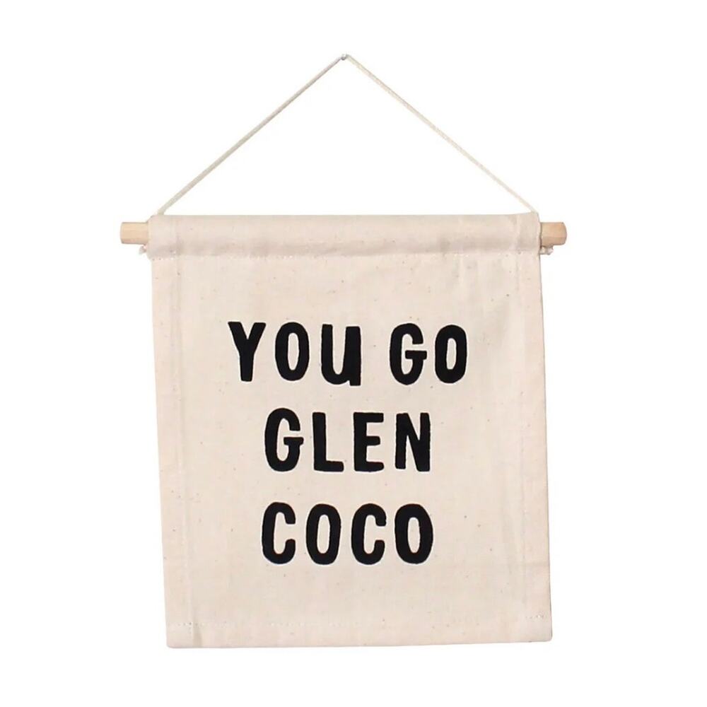 NEW Imani Collective You Go Glen Coco Hang Sign, NWT
